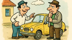 Vic: Mujo pokaže Hasi nov avto