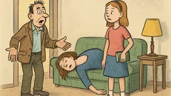 Vic: Oče vpraša 13-letno hčerko