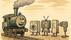 Vic: Parni stroj. Vsak drugi stroj.