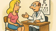 Vic: Plavolaska pride k zdravniku