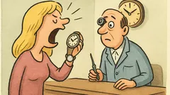 Vic: Pravkar pride plavolaska k urarju