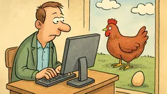 Vic: Naročil sem kokoš in jajce