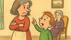 Vic: Mami, zakaj ti sivijo lasje?