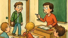 Vic: Učiteljica išče dober izgovor