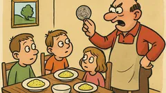 Vic: Za zajtrk braški oče reče otrokom…