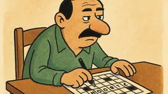 Vic: Mujo rešuje križanko...