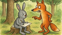 Vic: Zajček v gozdu piše disertacijo