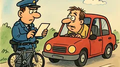 Vic: Policist ustavi prehitrega voznika…