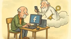 Vic: Dedek odpre Facebook račun...