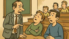 Vic: Sredi predavanja profesor zbudi študenta ...