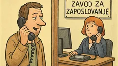 Vic: Halo, je to Zavod za zaposlovanje?