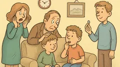 Vic: Ko prvi otrok pogoltne kovanec…