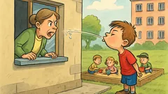 Vic: Pepček pljuva na okno...