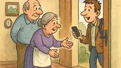 Vic: Prej, ko so prišli gosti ...