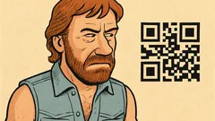 Vic: Chuck Norris z očmi bere QR-kode