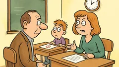 Vic: Ivičev oče na govorilnih urah