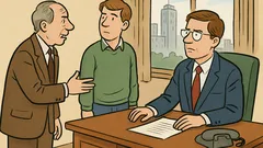 Vic: Pride oče k sinu…