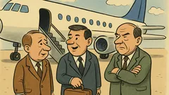 Vic: Trije prijatelji odletijo v Francijo...