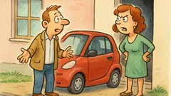 Vic: Draga, vozil se bom s Smartom!