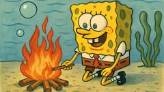 Vic: SpongeBob prižge ogenj pod vodo...