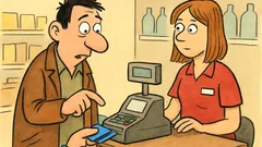 Vic: Mujo pride na blagajno s kartico