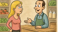 Vic: Blondinka pride v trgovino ...