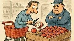 Vic: Komaj čakam, da bom rezal jabolka