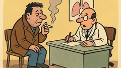 Vic: Doktor, kašljam in težko diham ...