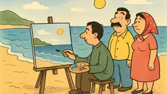 Vic: Mujo in Fata na plaži…