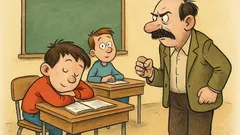 Vic: Pepiček zaspi pri pouku—zakaj?